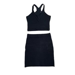 🥂 Beautiful Guess black skirt and top size small